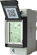 CBI Timer QAT-TRDM Digital DIN Rail 24Hr LCD
